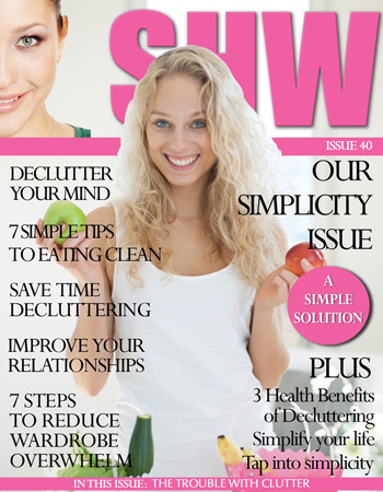 Cover story Issue 40 "Declutter Your Mind"