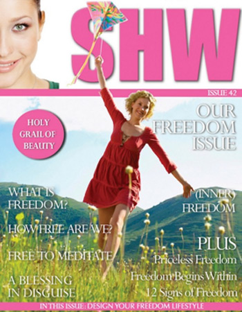 Cover story Issue 42: "Freedom Begins Within"